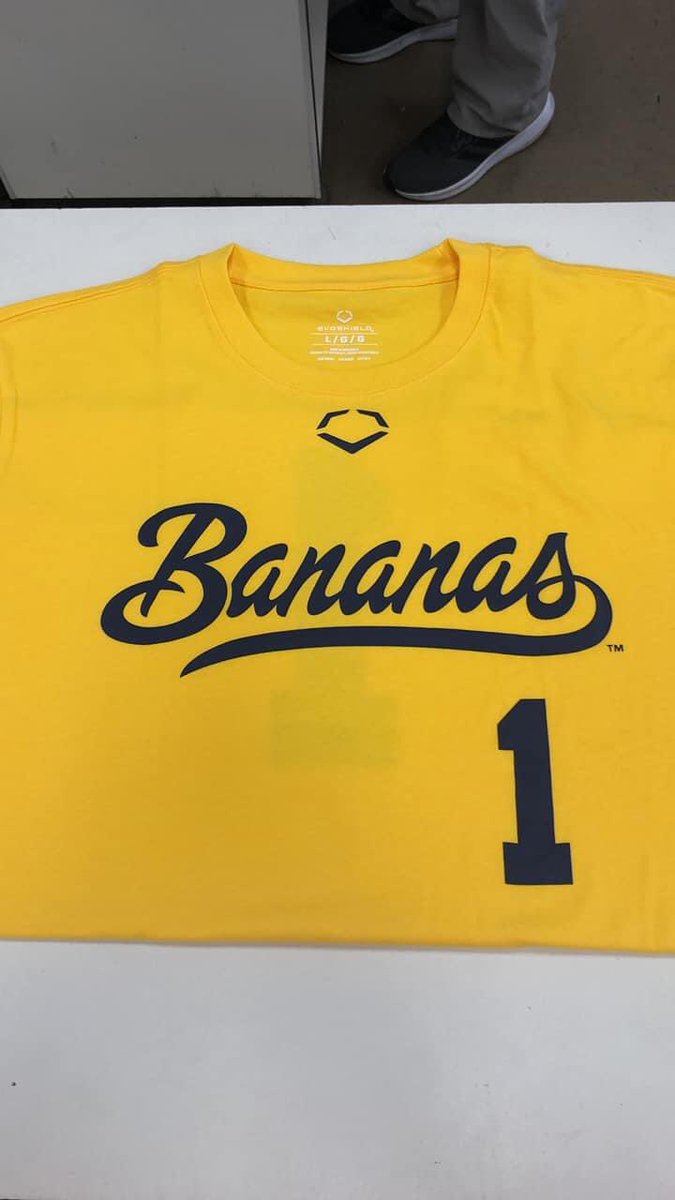 Savannah Bananas apparel now available.