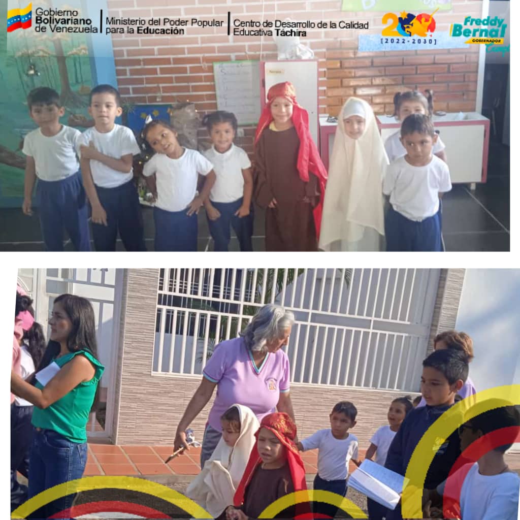 31/01/2024. CEIN. Virgen del Carmen. Actividad: Paradura del Niño Jesús. Estado Táchira Municipio Michelena.