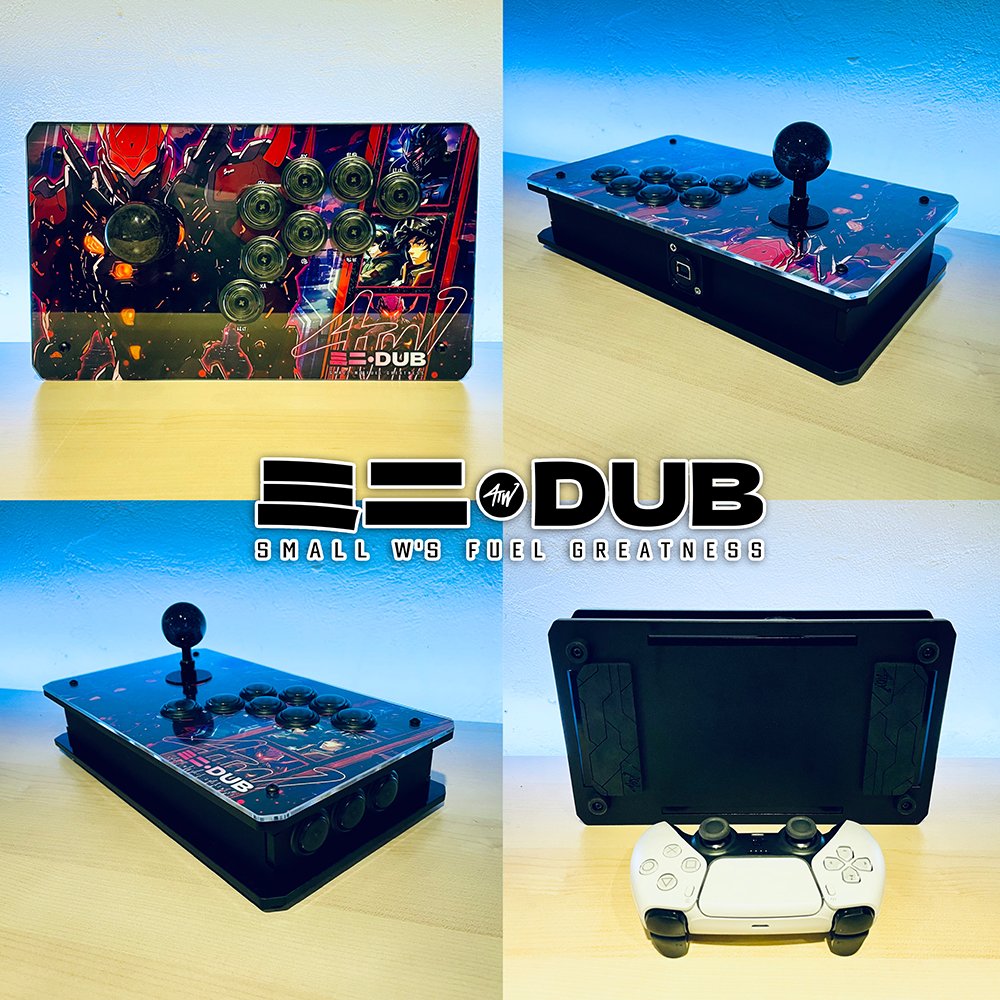 jonyfraze's tweet photo. One of the biggest requests I've had from the #FGC was to make an ultra compact #fightstick enclosure. So I’ve been secretly chipping away at this project for y’all!
Introducing the Mini•Dub!
Small Ws Fuel Greatness.
Available Feb 1st: https://t.co/G8hzN7gMO2
#4tw #minidub https://t.co/4Lh1r8rbsr