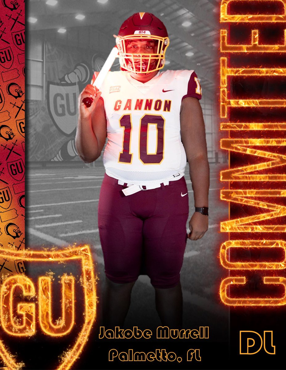 _k0be10's tweet image. 1000% committed to the university of gannon!! @PalmettoFBall @C_Stephens94 @FootballGannon @Coach_TPearson @JRashadWest @mrfmurrell