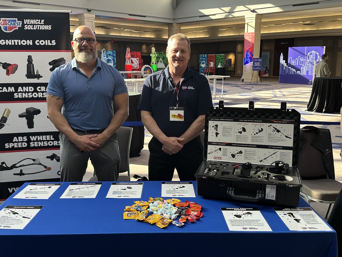 Our sales team is on the road again this week, attending Advance Auto Parts/CARQUEST Regional Summit Meetings. Today, our VP of Sales &amp; Marketing, David Stewart (left), and Regional Sales Manager, Mark Engle, are in Atlanta. Keep up the strong work! 💪