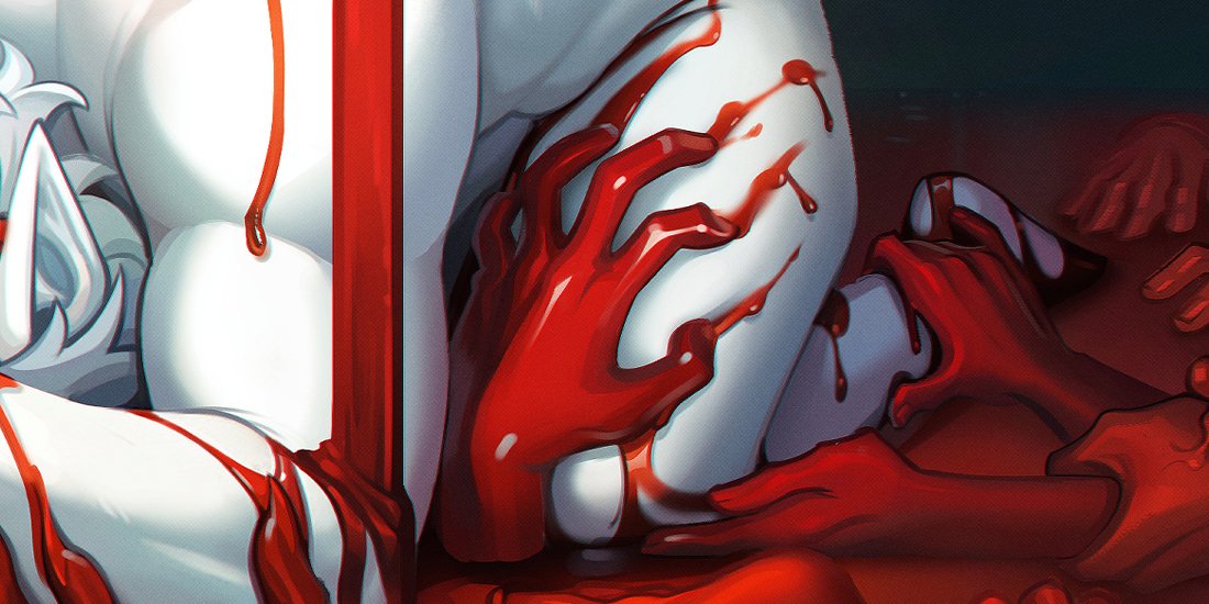 0_6Chii's tweet photo. Oh my god I finally finished this illustration with Astarion!!! 

Sadly, because it's for bg3 zine, I can only show this cropped part in public ;;; (I think it's the best one tho!)
For a full one we'll need to wait a few month!

#bg3 #BaldursGate3 #Astarion https://t.co/DaH9kxZkfI