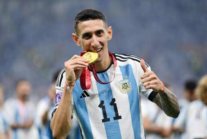 pokbingo's tweet photo. "Di Maria firmly asserts he won't participate in the Olympics. Prioritizing club commitments. #DiMaria #NoOlympics #FootballFocus" https://t.co/OGqqyYNeWc
