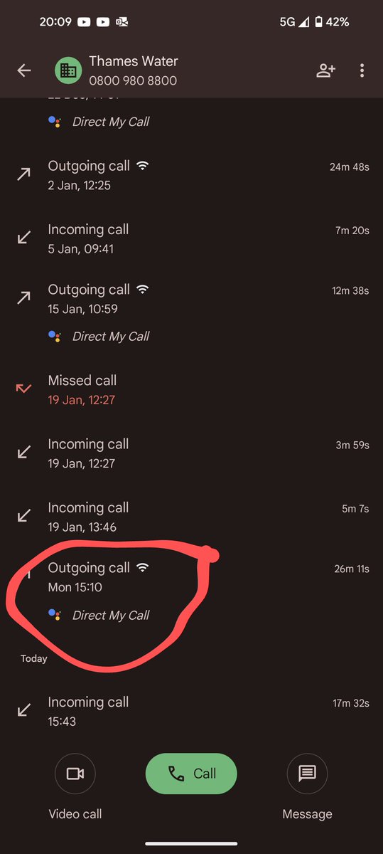 Barkston88's tweet photo. @thameswater now claiming that I never called them on Monday, didn't speak to an agent and wasn't given a meter reading. Guess I'm a liar.... https://t.co/ldDVlc06je