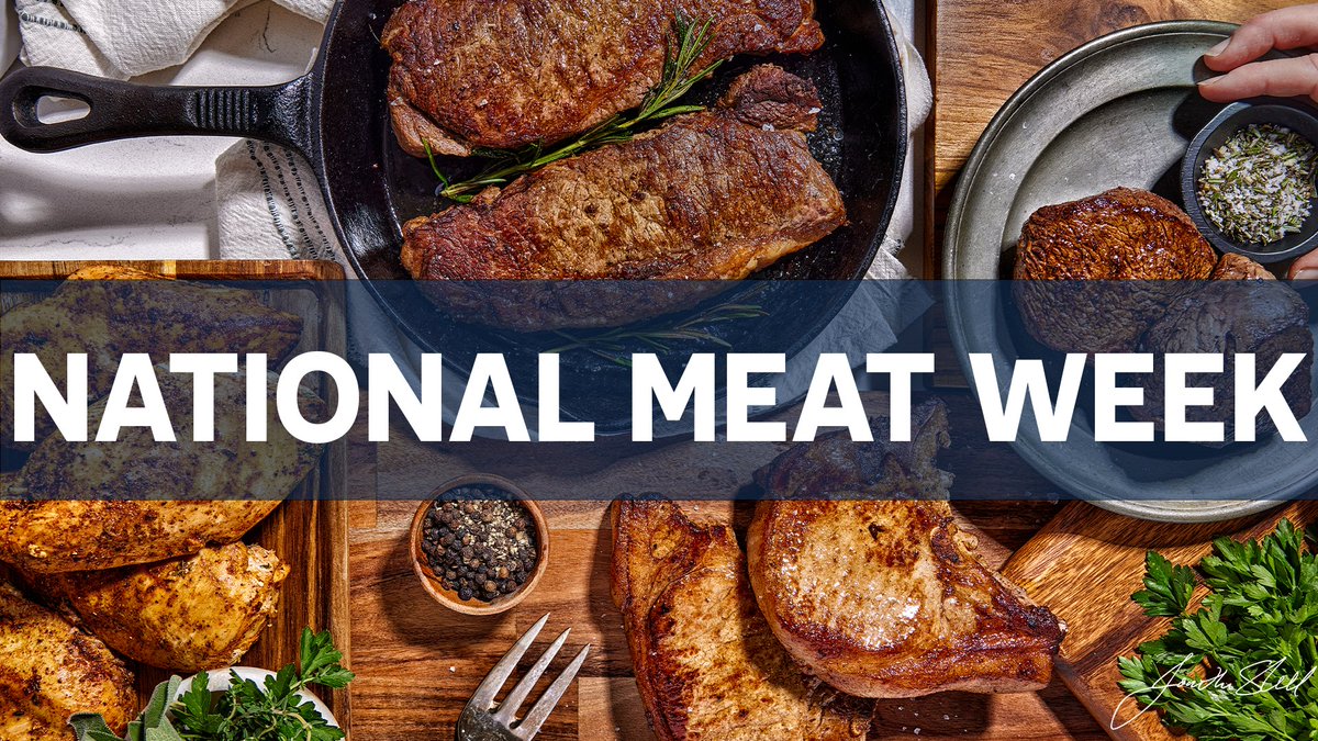 KYAgCommish's tweet photo. It's officially meat week and Kentucky knows a thing or two about meat, especially our livestock farming families. Be sure to #ThankAFarmer this #NationalMeatWeek and indulge in Kentucky-raised meat! https://t.co/bHbUvv2vxu