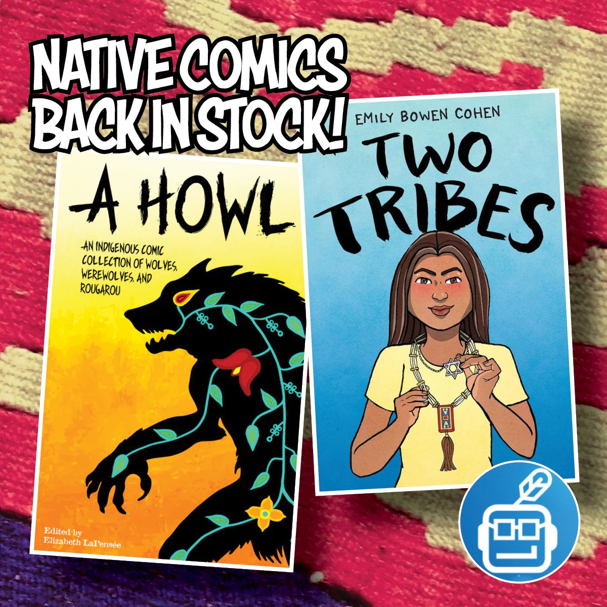NATIVE COMICS BACK IN STOCK! Check out our selection of Native & Indigenous comics. We have some great new titles & more back in stock! Check out the selection now! 🔗 atcgbooksandcomics.com/collections/na…

#NativeComics #IndigenousStories #NativeCreatives #BuyNative #SupportSmallBiz