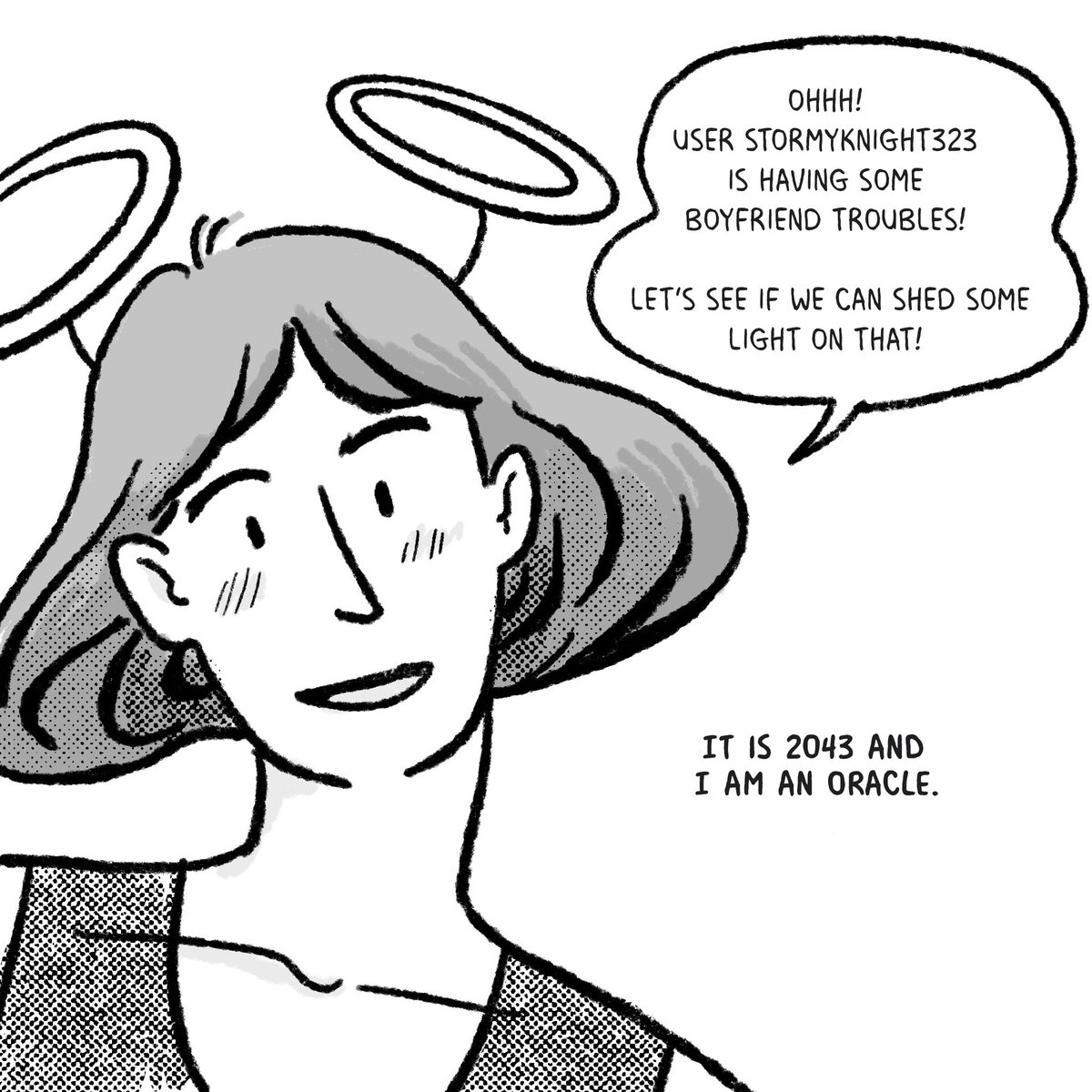 grease_bat's tweet photo. Oracle, a new comic about the future and A.I. art . Read on: https://t.co/6pCpYKTj90
