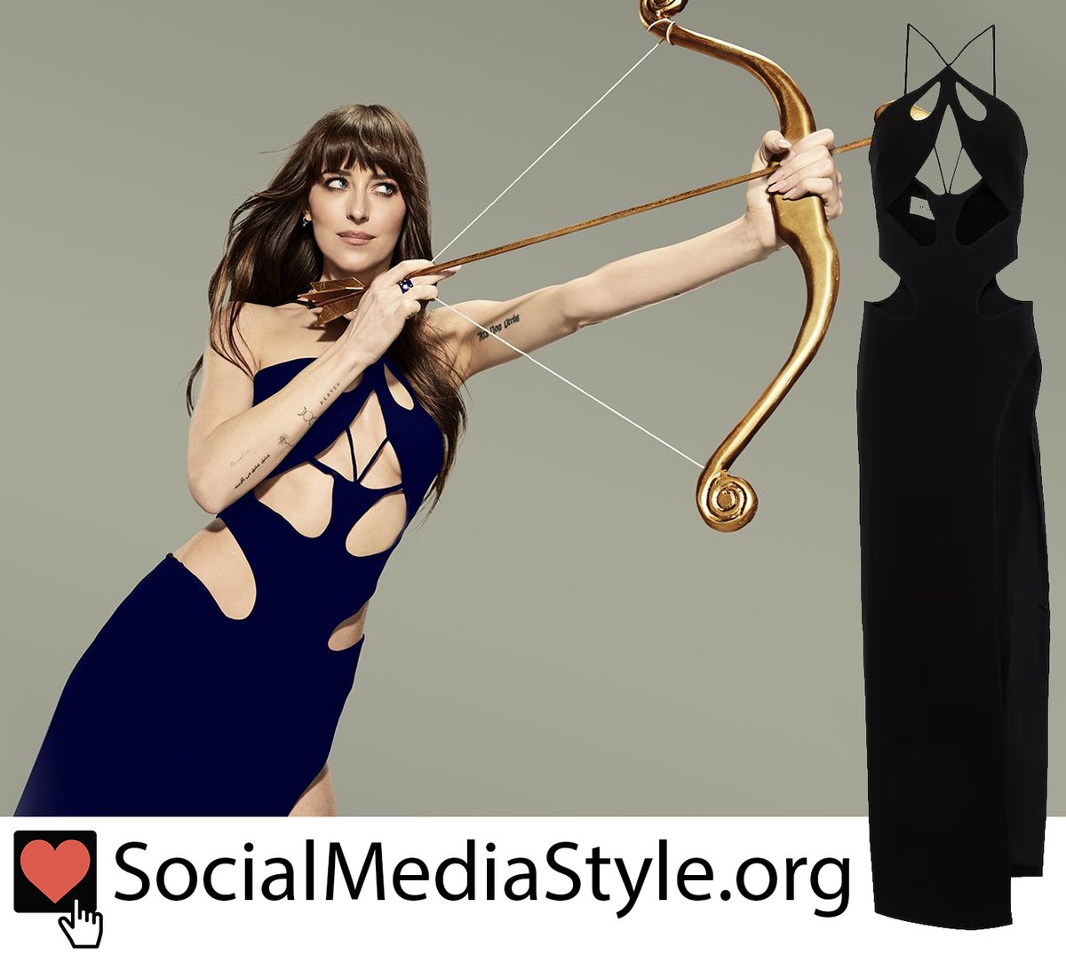 SMediaStyle's tweet photo. Find out where you can buy Dakota Johnson's black cutout dress from her SNL promo photo here: https://t.co/zHxB1eJivb
#DakotaJohnson #SNL #SaturdayNightLive #Monot #blackdress #blackgown #cutoutdress #cutoutgown https://t.co/LvMirVsxez