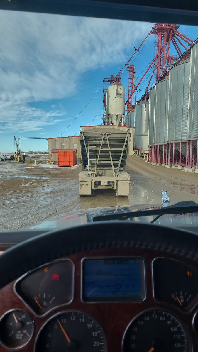 Load 5 already. Guess I shouldn't complain about 3 trucks ahead of me.