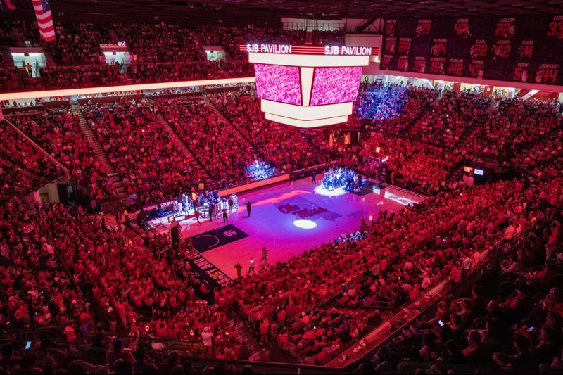 Thank you to <a href="/OxfordOrtho/">Oxford Orthopaedics</a> for being a game sponsor for the <a href="/OleMissMBB/">Ole Miss Men’s Basketball</a> game last night vs Mississippi State. A RECORD crowd at the Pavilion and another huge win! Thank you for your support of Ole Miss Athletics #hottytoddy