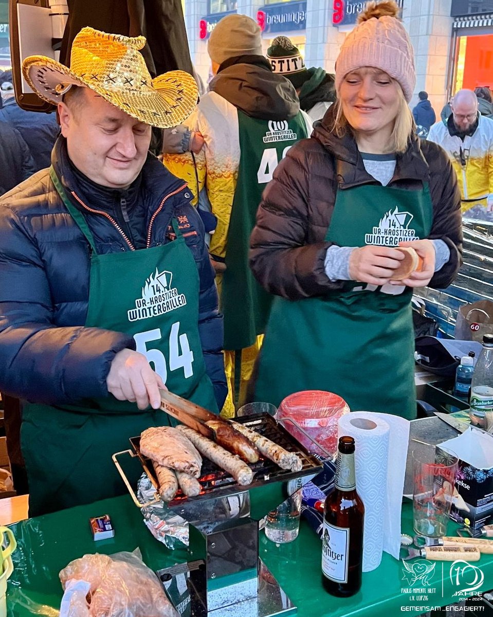 „Paulis Momente …grillt!“ belegt Platz 20 beim 14. Ur-Krostitzer Wintergrillen

100 Grillteams grillten am Samstag, den 27.01.2024 erneut um den begehrtesten Holzkohlegrill der Stadt. 

pmh-ev.de/2024/01/27/pau…