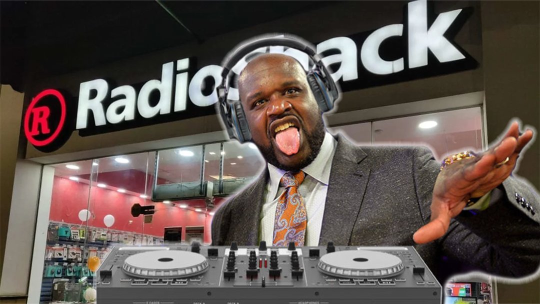 RADIOSHACKMEME's tweet photo. Before he was spinning the 1's and 2's our boy "Radio Shaq", as we liked to call him, learned by playing with all the tech we have at $RADIO shack! He's quite the entrepreneur. 

#solana @SHAQ https://t.co/t1oDa2J7wb