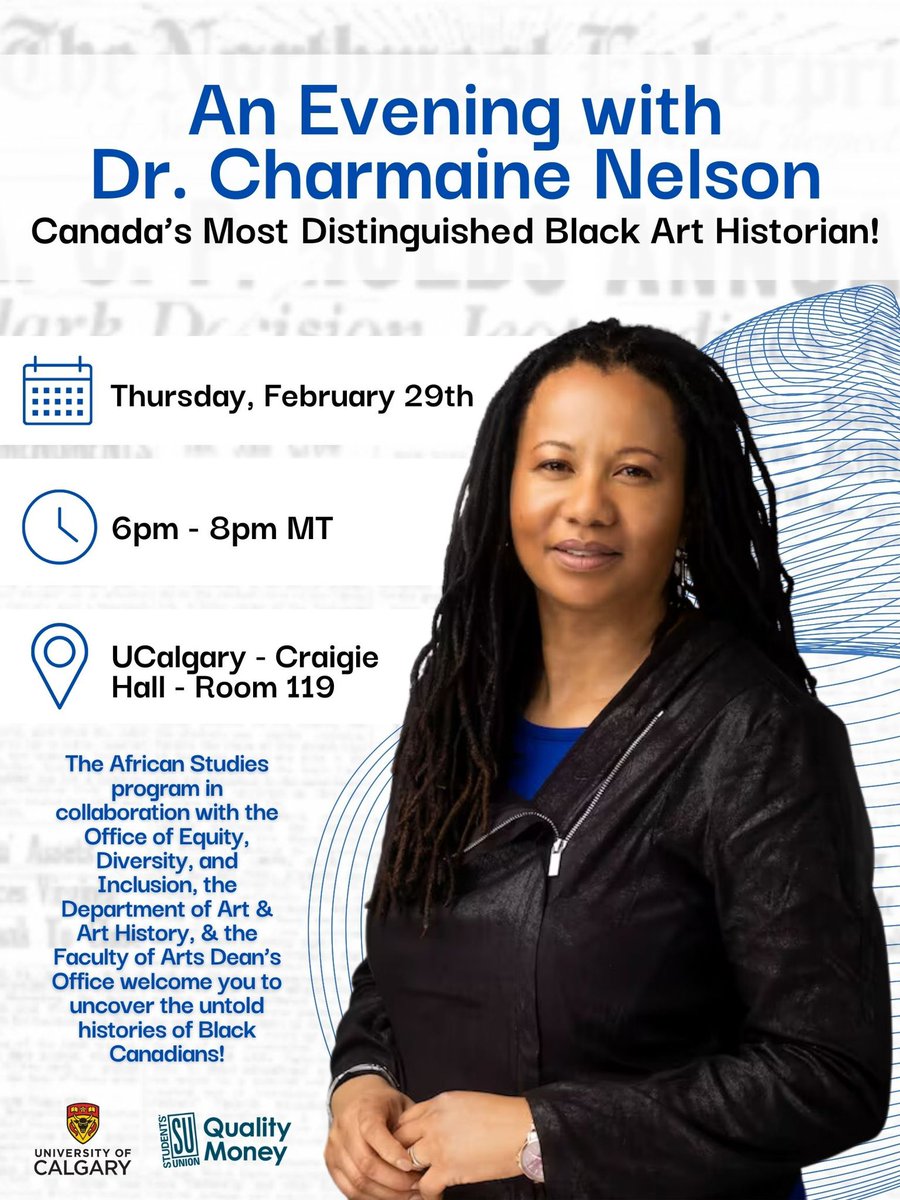 It's  7°C in Calgary this afternoon and what a warm way to end January and usher in February! February is Black History Month, and this year's theme is "Black Excellence: A Heritage to Celebrate; a Future to Build".