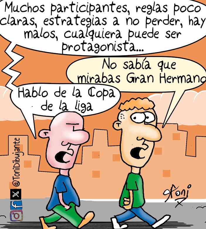 DonPatadon's tweet photo. GH

Por @tonidibujante

#humorgrafico #historieta #chistediario #humorfutbol #tonidibujante #donpatadon

https://t.co/XOncgL5ZRK https://t.co/hC85aADi5X