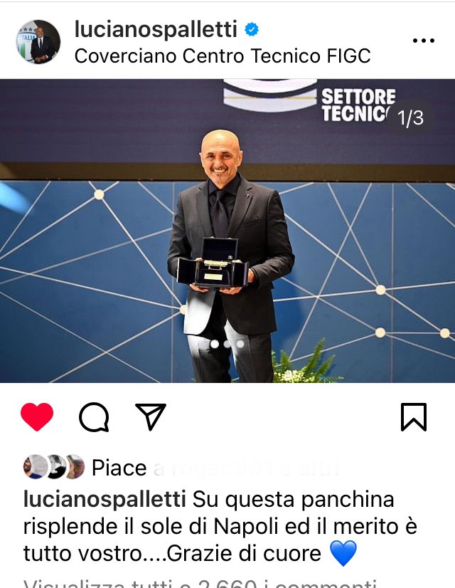 ArabaFenice1078's tweet photo. Chi ama non dimentica! 🥺♥️

#Spalletti #ForzaNapoliSempre #Napul3 #TuttoPerLei https://t.co/C6yCocPQKI