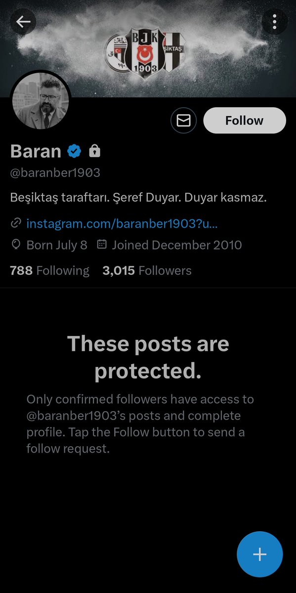 AjansHaber_1903's tweet photo. Vatanı seven bütün Beşiktaşlılar, bu hesabı takip etmeyin, ettirmeyin. Beşiktaş'ın içinde kesinlikle Terör sevicilerin yeri yoktur ve barındırmayız. Terörü öven ve propagandası yapanların bizim hesabımızda yeri yoktur.❗❗❗

Terör seviciliği yapanlar derhal bizi takipten çıksın. Yallah başka kapıya.