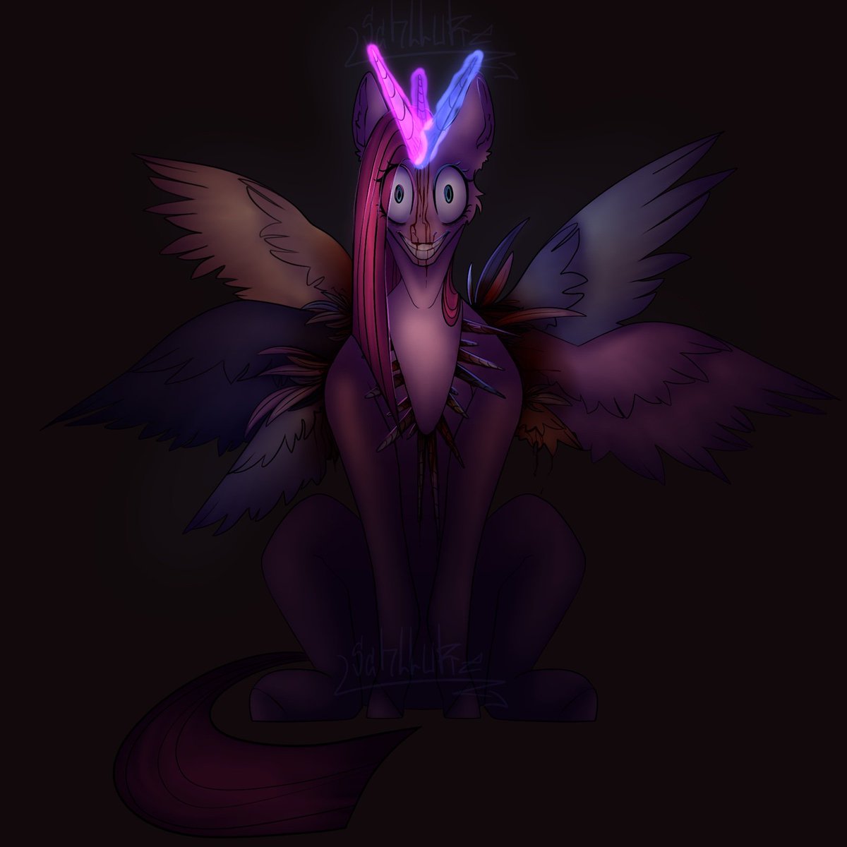 #mlp #cupcakes #pinkamina #pinkiepie #digitalart #goreart #schllukee