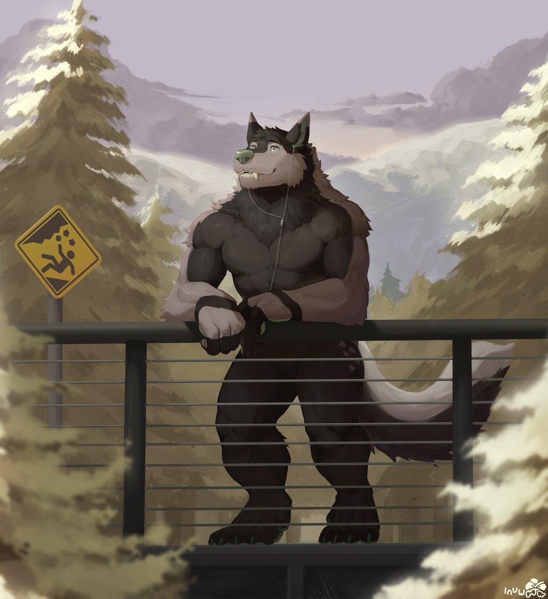 Loving the view from up here! 

🎨<a href="/Inuwoo_/">Achilles 🌺</a>