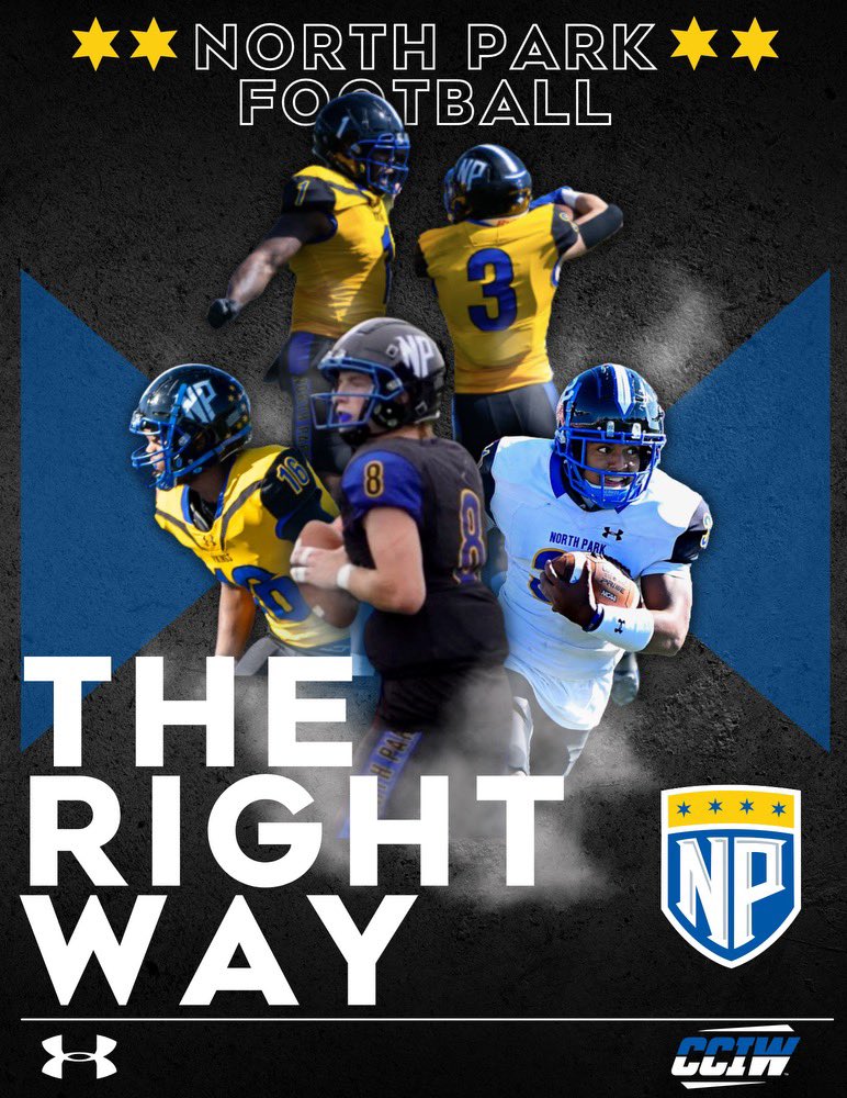 Blessed to receive and officially offer from <a href="/NPUFootball/">North Park Football</a> <a href="/CoachRook/">Kyle Rooker</a> 💙💛<a href="/GCS_CougarFB/">Goodpasture Football</a> <a href="/CoachDwat/">Dontel Watkins</a> <a href="/CoachTurner85/">Coach Turner</a>