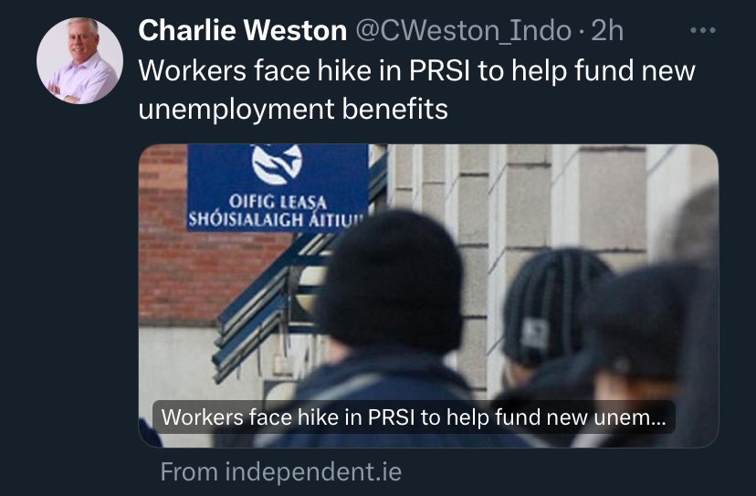 Why should I bother my barney getting up and going to work every morning only to be funding scroungers to stay at home all day robbing the system! #irelandisbroken