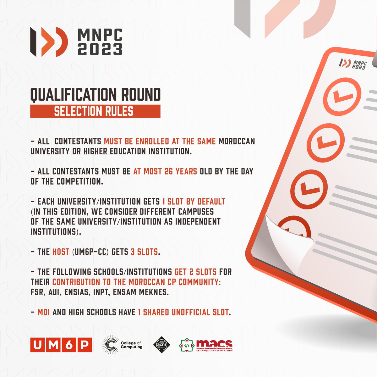 1/3 Congratulations 💪🏻 to all the finalists securing a spot after a tough battle during the #MNPC2023 Global Qualification Round this weekend! 

While only the top 60 teams could qualify for the onsite finals, each participant emerged a winner in our books! 🏅