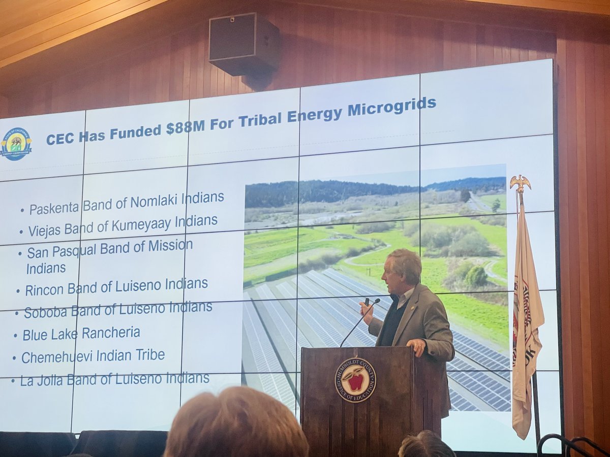 Attended the 1st tribal offshore wind summit this week. Hosted by the @TheYurokTribe, tribes from the West & East Coasts attended. Govt officials & industry joined to explore how to increase tribal involvement in offshore wind. Really fruitful dialogue & I was very glad to join.