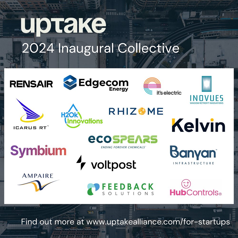 🌍 We are honored to join the inaugural cohort of 15 startups in #UptakeAlliance's venture development program. We'd like to thank the Uptake community, ADL Ventures, and #NYSERDA for this amazing opportunity. 

#ClimateTech #Innovation #SustainableFuture

inovues.com/post/uptake-al…