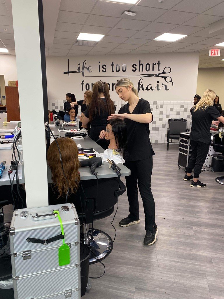 SCCIndiana's tweet photo. Skills USA Cosmetology Contest today at Prosser Career Center!! 2 of the 5 winners are SCC senior students! These girls will advance to State in April!
Way to go girls!
#SCCexperience #SCClearning #SCCcosmo #SkillsUSA #ProsserCareerCenter https://t.co/NttLNw0Raa