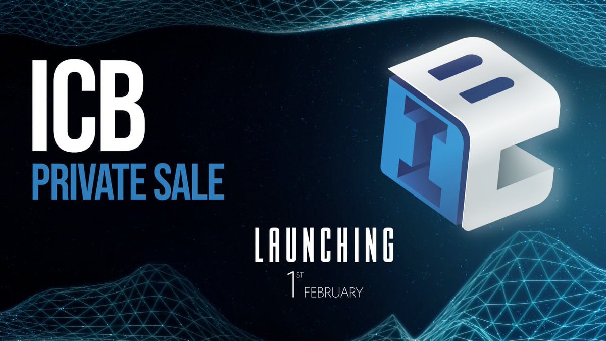 icbxnetwork's tweet photo. 🌟 Exclusive Private Sale Announcement - ICB Network ICO 🌟

Greetings, crypto enthusiasts and investors! We're thrilled to announce the private sale for our highly anticipated ICB Network ICO.
🔗 Website: https://t.co/RexyRPbQoT https://t.co/IiJ6BzCZsb