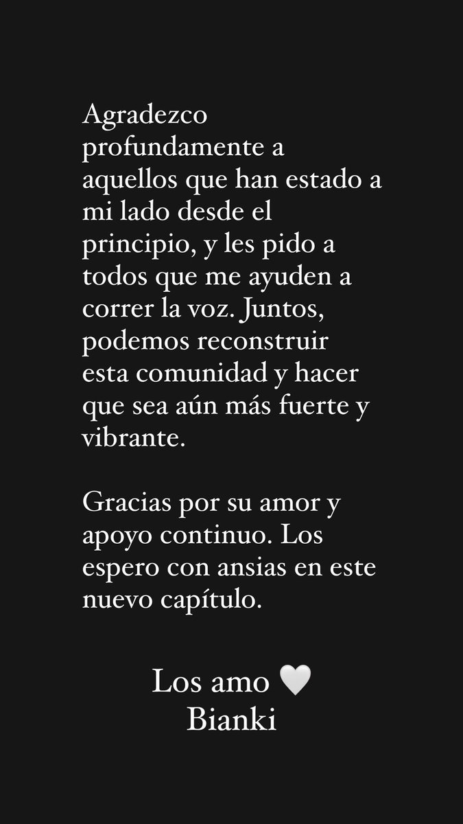 BiankiPlace's tweet photo. IMPORTANTE !!
Necesito su apoyo. 
Mi cuenta de 4,8M de @TikTokLatAM fue cerrada 🥺 
Me pueden seguir en la nueva cuenta aquí: https://t.co/ni8PRGZfe9 ✨🧚🏻‍♀️🙏🏻 https://t.co/YeGU18nnsf