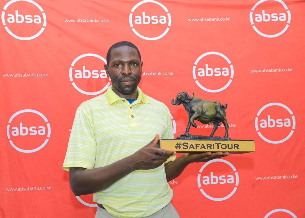 SafariTourKe's tweet photo. Congratulations to Pro Jastas Madoya from @RiftValleyLodge for winning the Absa Bank Kenya-sponsored 2023/2024 Safari Tour Leg at Muthaiga Golf Club. Pro Madoya played an amazing 7 under par over the 4 rounds of golf and earned Kshs 150,000.
@AbsaKenya @moyasa_ke @KenyaOpenGolf https://t.co/PItAjkLQ8C