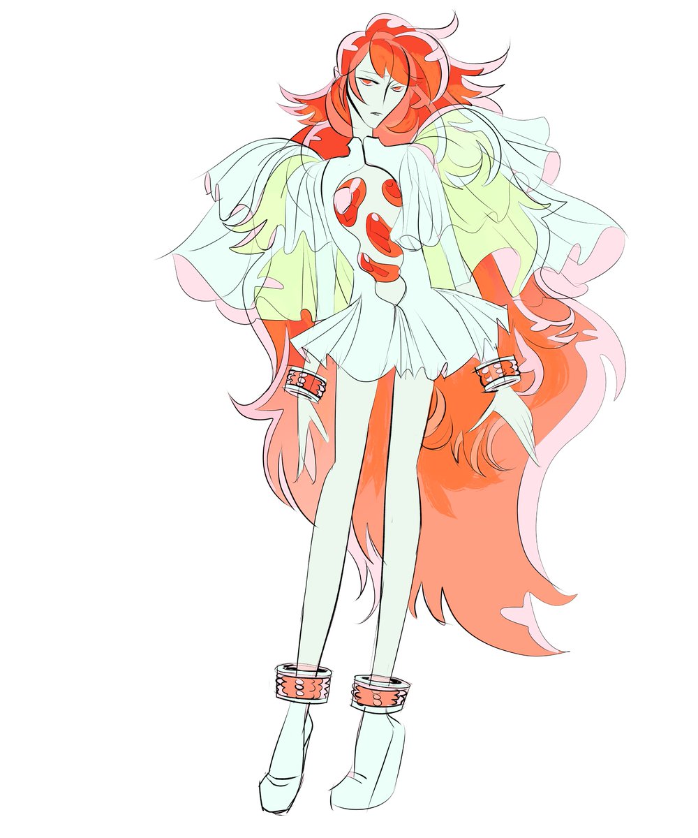 「Padparadscha #landofthelustrous #fanart 」|Mindy Leeのイラスト