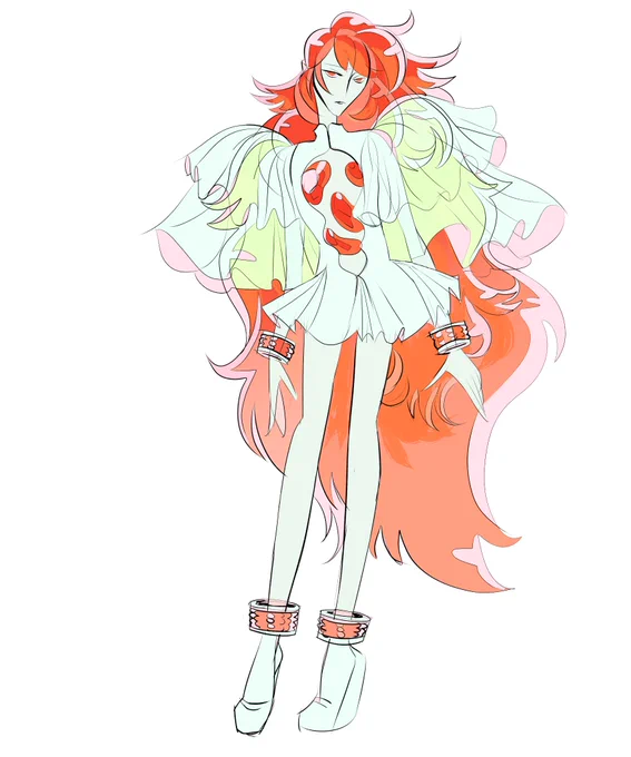 Padparadscha #landofthelustrous #fanart 