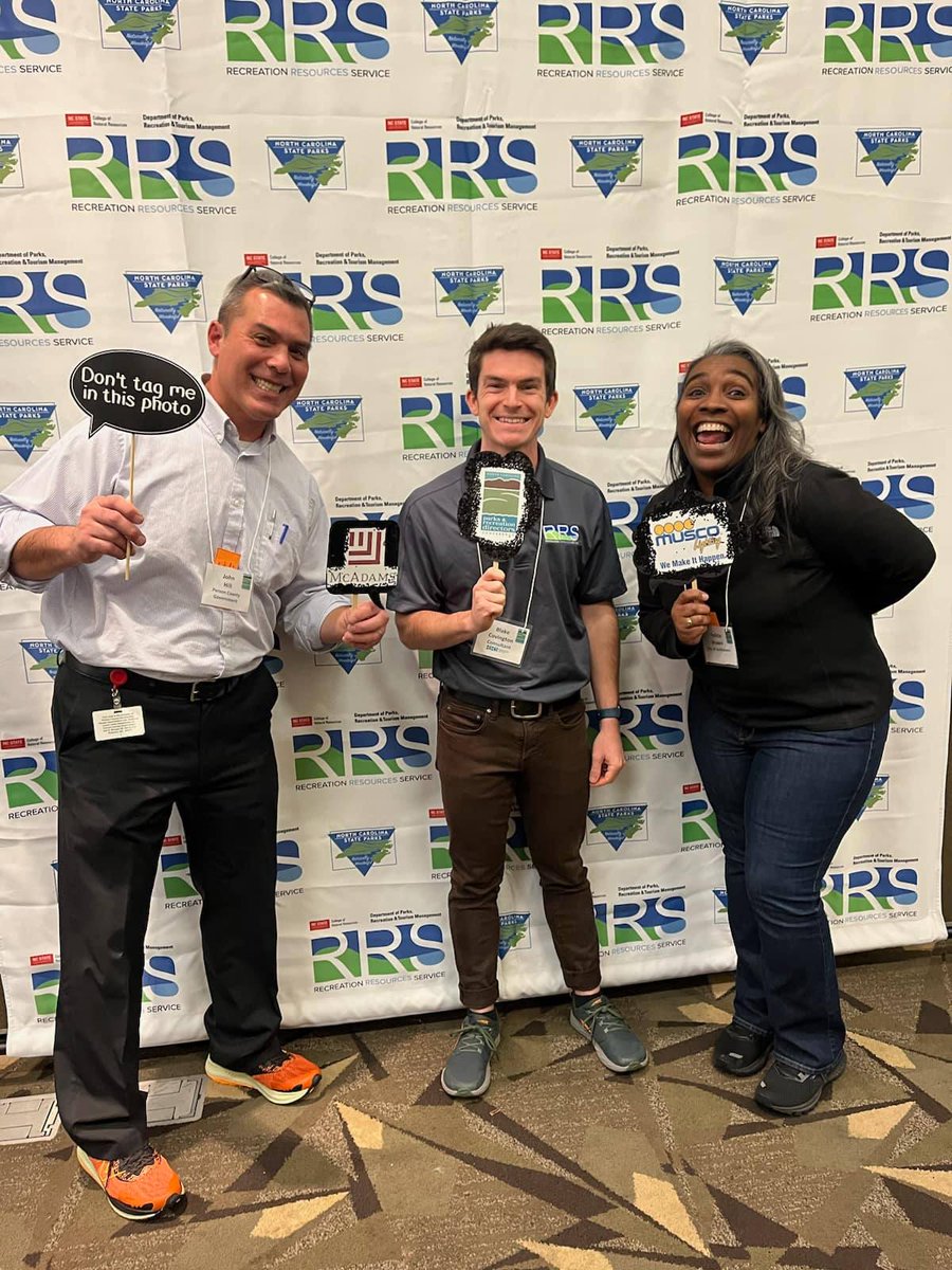 Blake Covington RRS Consultant, John of Person county Felicia of Goldsboro having fun at #ncprdc!!!