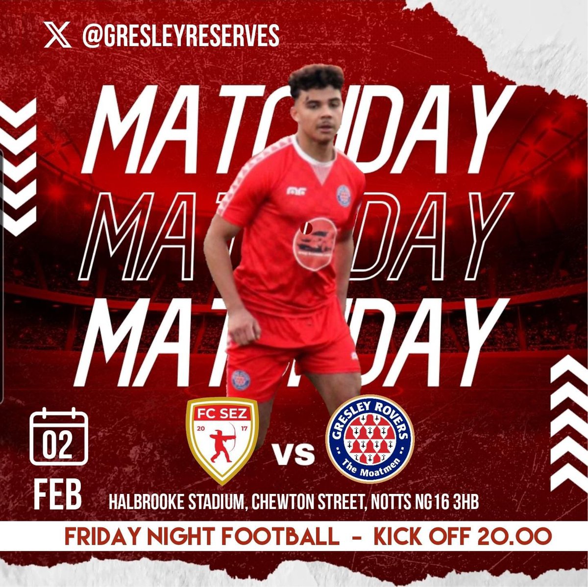 Friday night football as we travel to Eastwood to face @FCSez in a 20:00 kick off 🔴⚪️🔴 #youngmoatmen