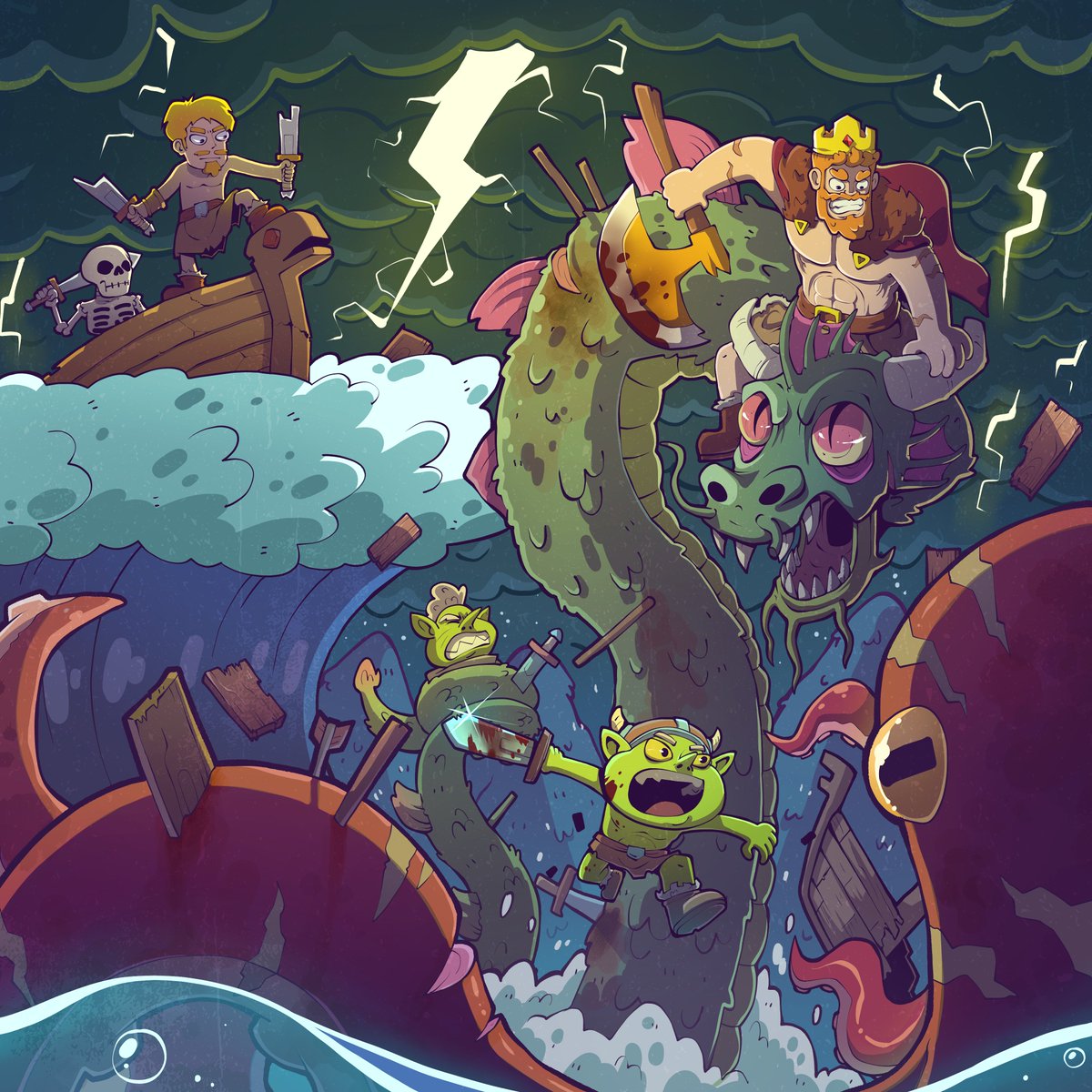The Royal Onslaught at Sea...The King's Armada Against All Odds