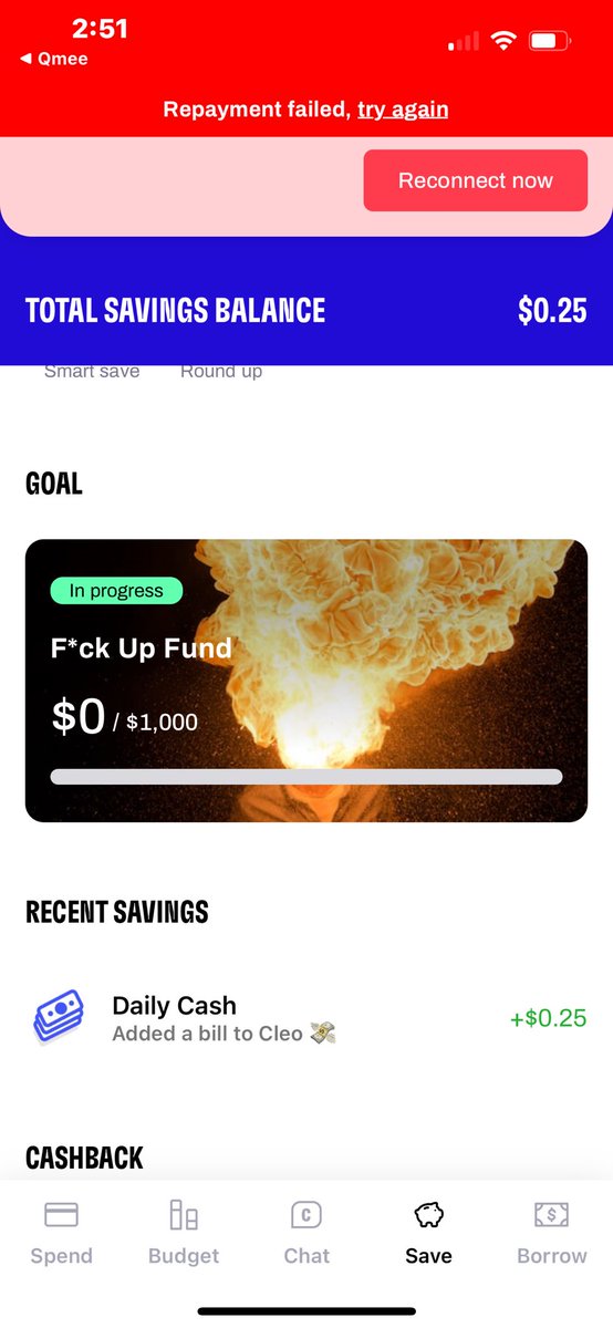 FoglemanTravis's tweet image. #savewithcleo @meetcleo