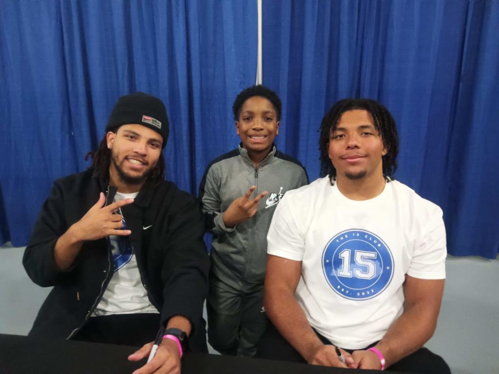 TeNylahs_Ma's tweet photo. Pep doesn’t miss a thing! “What’s The 15 Club Pep?” 
Pep say “A Club @Rupp_Arena that I can go to AND my cousins will be in the building!”
“ son…….take pictures!” Was all I could say!🤣😂🤦🏾‍♀️ https://t.co/ETliVhcWfU