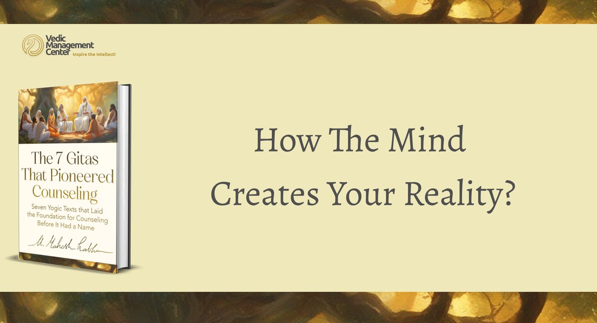 In a complex world, the human mind shapes reality. Vashistha's wisdom, 'The Mind is the creator of the world we perceive,' inspires self-discovery and enlightenment. Explore the mind's influence on perception. vedic-management.com/how-the-mind-c… #MindPower #RealityCreation #WisdomJourney…