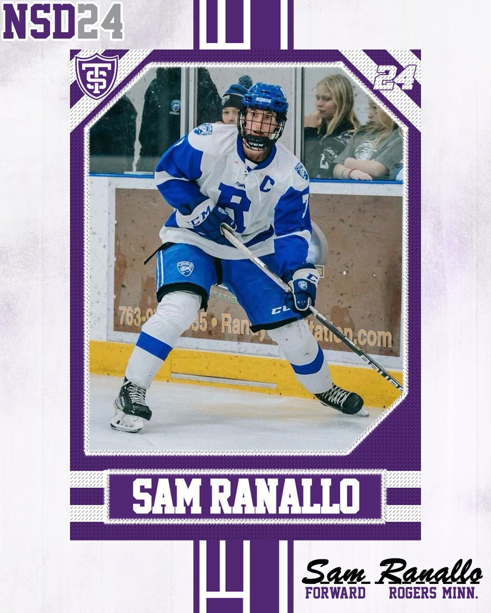 🟣Welcome aboard!⚪️

<a href="/ranallo_sam/">sam ranallo</a> is going to look good in purple!

#RollToms | #FidesInFratrem