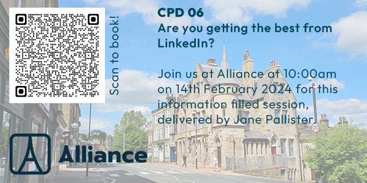 Join us at Alliance this Valentine’s Day for a fantastic CPD event on LinkedIn

What could be more romantic?! 🥰 💖💗❤️🌹

#bacup
#rossendale
#training
#cpd
#coworking