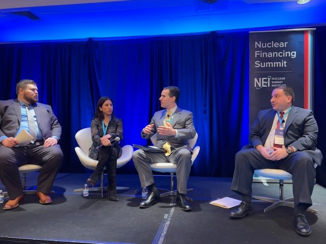 CGAGroup's tweet photo. Yesterday, Cornerstone's energy expert Brent Greenfield participated in the #NuclearFinancingSummit hosted by our client @NEI to share insights on the resurgence of nuclear energy, remaining challenges and risk mitigation measures to enable new investments. https://t.co/oqobElLztp