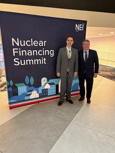 CGAGroup's tweet photo. Yesterday, Cornerstone's energy expert Brent Greenfield participated in the #NuclearFinancingSummit hosted by our client @NEI to share insights on the resurgence of nuclear energy, remaining challenges and risk mitigation measures to enable new investments. https://t.co/oqobElLztp