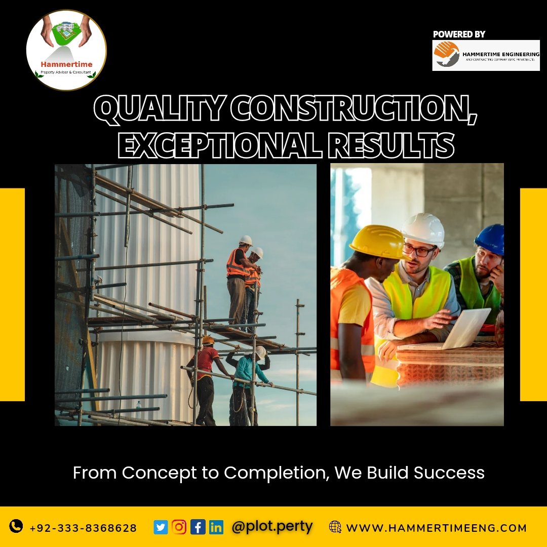 PertyPlot's tweet photo. Construction is a vital industry, creating buildings and spaces that connect communities, providing jobs, and improving society
#construction #hammerconstruction #constructionagency #yourdreamhomebuilder #builders #architecture #architect #architectinpakistan #realestatedealers https://t.co/TLzWYfYMKe
