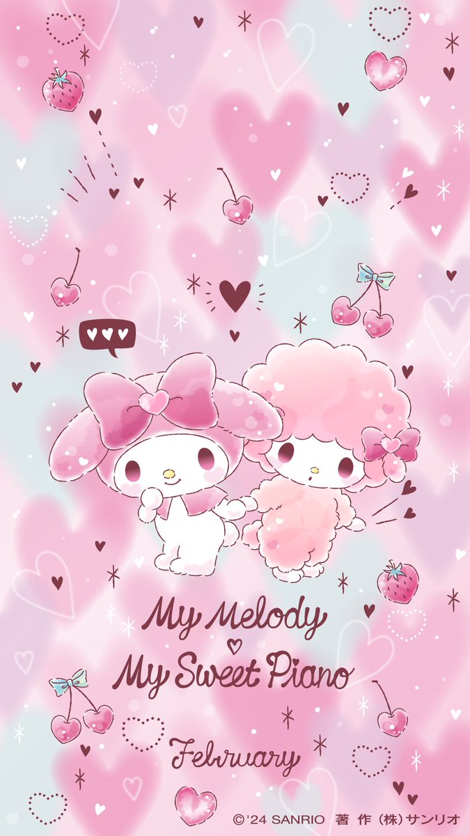Melody_Mariland's tweet photo. 2がつ♪　たいせつなひとに　ありがとうや　だいすきのきもち、つたえてみよう♡　メロディたちが　みまもっているよ♡ https://t.co/eVTIgD9IMv