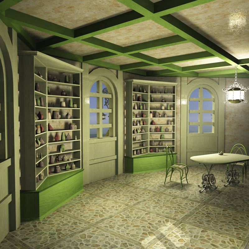 meshbox's tweet photo. First Look: #Elven Herbal Healer building #3Dmodel using our R3 specs. 7 of 8 with material set from @meshbox for #ddart & gamedev licensing https://t.co/VzMhkupvrT