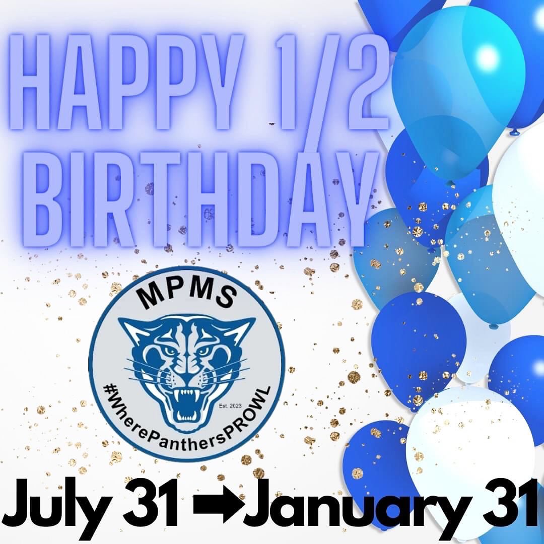 MinervaParkMS's tweet photo. Minerva Park MS celebrated our 1/2 Birthday today! 🥳
July 31, 2023 ➡️ January 31, 2024

We brought together a brand new staff &amp; students from all around the district to create an awesome new middle school. 

We’re proud of what we’ve accomplished and look forward to the future! https://t.co/I73gruR220