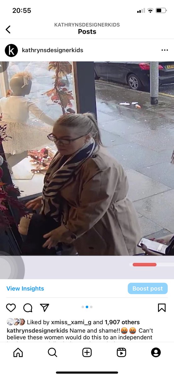 KathrynsClothes's tweet photo. Please share and help catch these two woman who are THIEVING from small independent retailers and encouraging there children to think this is ok! They came into my shop and helped themselves to £400. Worth of stock FUMING 😤 https://t.co/Lhf15mMBk3