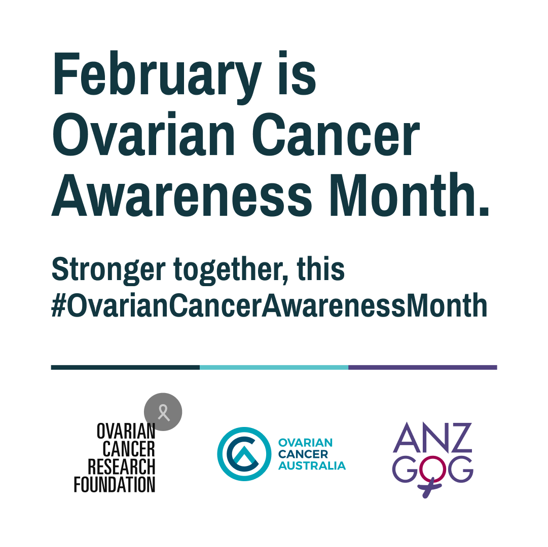 ANZGOG (@anzgog) on Twitter photo Stronger together, this #OvarianCancerAwarenessMonth
ANZGOG, @ocrfaustralia and <a href="/OvarianCancerOz/">Ovarian Cancer Aust</a> are committed to working and advocating together to ensure ovarian cancer is a national priority to drive the significant change needed to have a powerful impact on future Stronger together, this #OvarianCancerAwarenessMonth
ANZGOG, @ocrfaustralia and <a href="/OvarianCancerOz/">Ovarian Cancer Aust</a> are committed to working and advocating together to ensure ovarian cancer is a national priority to drive the significant change needed to have a powerful impact on future
