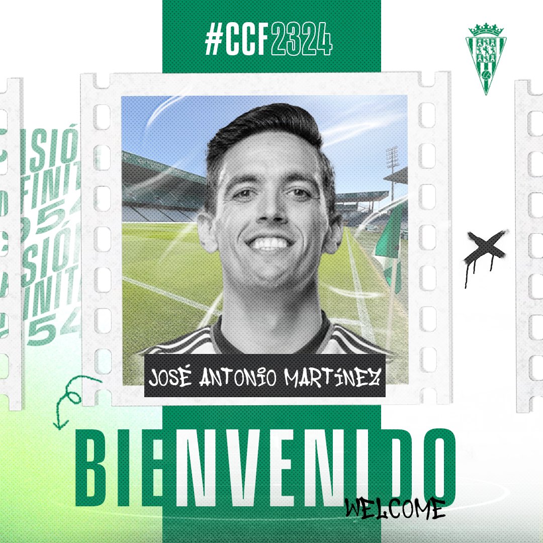 CordobaCF_ofi's tweet photo. ℹ️ COMUNICADO OFICIAL || 

ℹ️ José Antonio Martínez, nuevo jugador del #CórdobaCF ⚽💚

↪️ https://t.co/MXJRXEx9kt

#PrimeraFederación https://t.co/l6OTDhHwcE